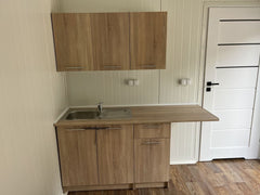 Maison Mobile 20 Pieds x 8 Pieds - Entièrement Fini, Intérieur et Extérieur en Bois Traité, Prêt à l'Emploi