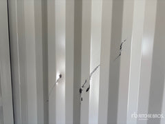 Container 10 Pieds avec Porte d'Homme et Fenêtre Isolée - Idéal pour Stockage Sécurisé et Confortable