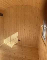 Tiny House mobile 4 saisons – 20 x 8 pi – Structure acier et bois – Finition complète