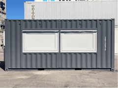 Container Bar 20 Pieds - Espace de Restauration Mobile et Polyvalent