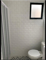 Container maritime bureau mobile 40 pieds x 8, isolé 4 saisons, avec porte, fenêtre et toilette
