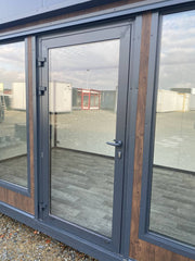 Container bureau mobile 20 pieds x 8, entièrement fini, porte et fenêtre