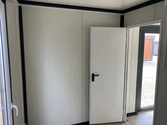 Bureau mobile 4 saisons – 40 x 8 pi – Double vitrage – Salle de bain intégrée