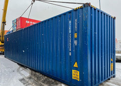 Conteneur maritime isolé – 40 x 9 pi High cube – Aménageable et polyvalent