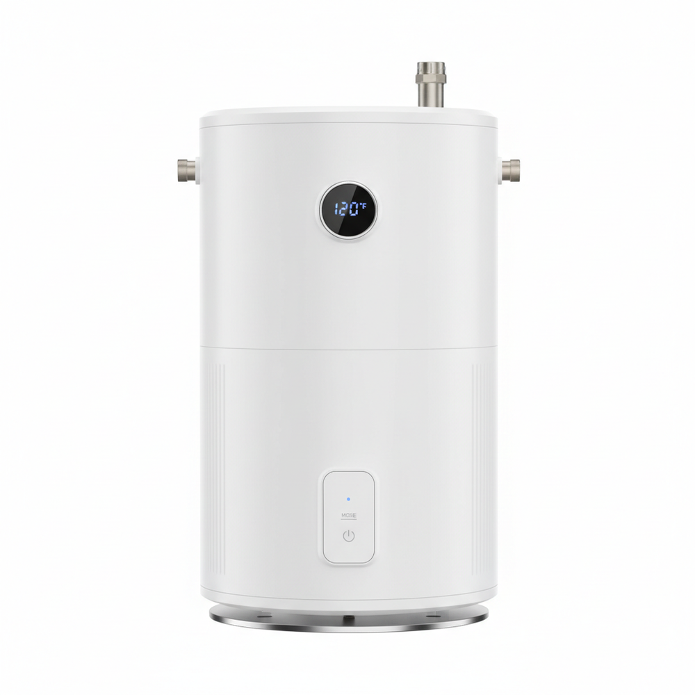 Chauffe-eau pour maison mobile - vue de face