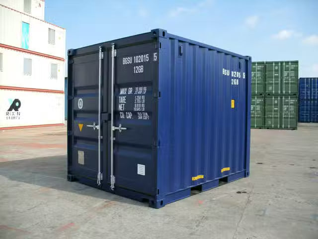 Conteneur maritime standard – 10 pieds – Robuste et polyvalent