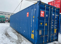 Conteneur maritime isolé – 40 x 9 pi  High cube – Aménageable et polyvalent