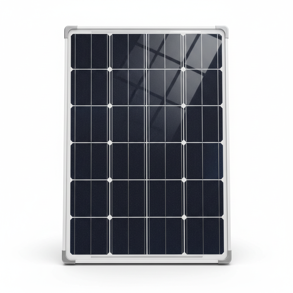 Panneau solaire pour tiny house - vue de face