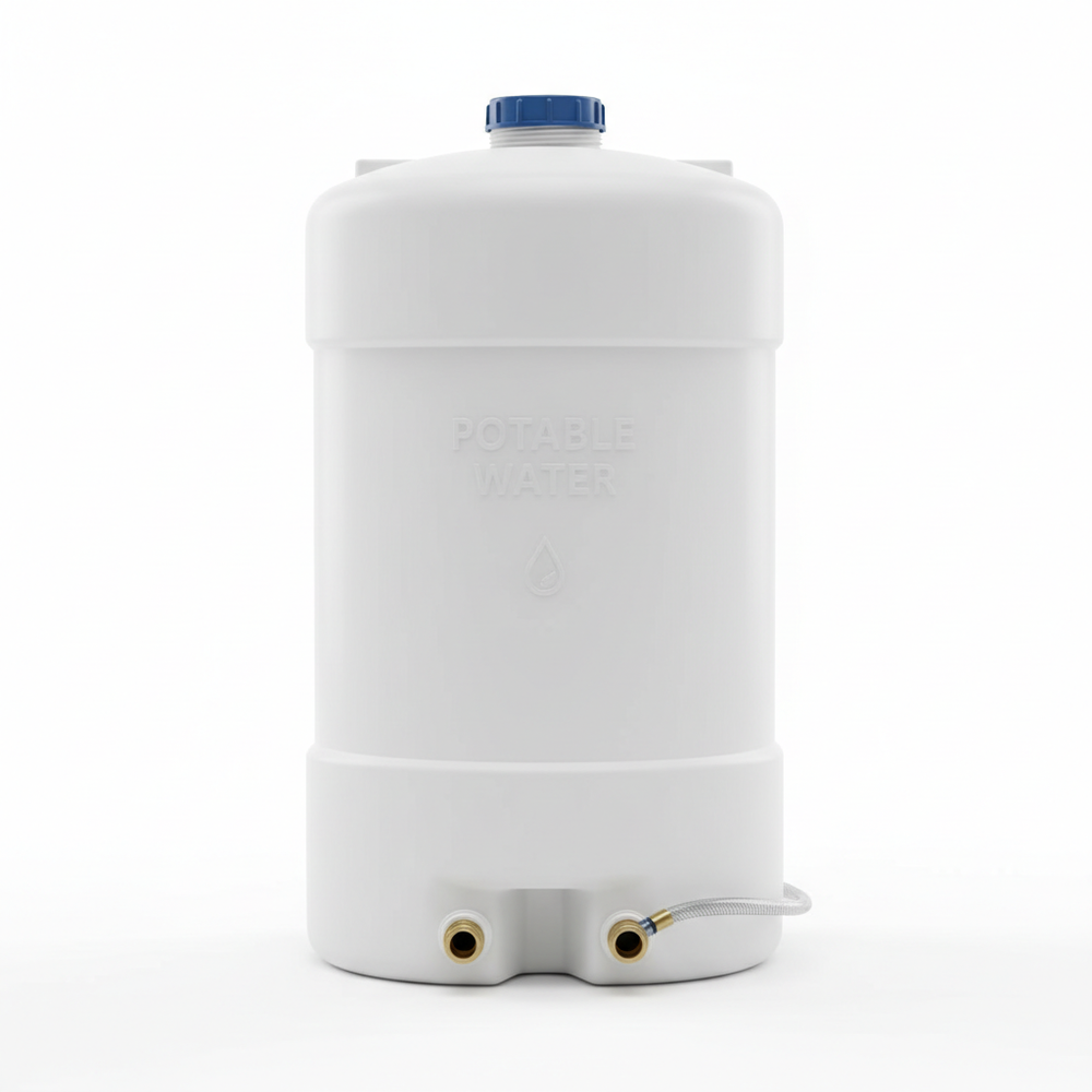 Réservoir d'eau potable pour tiny house - vue de face