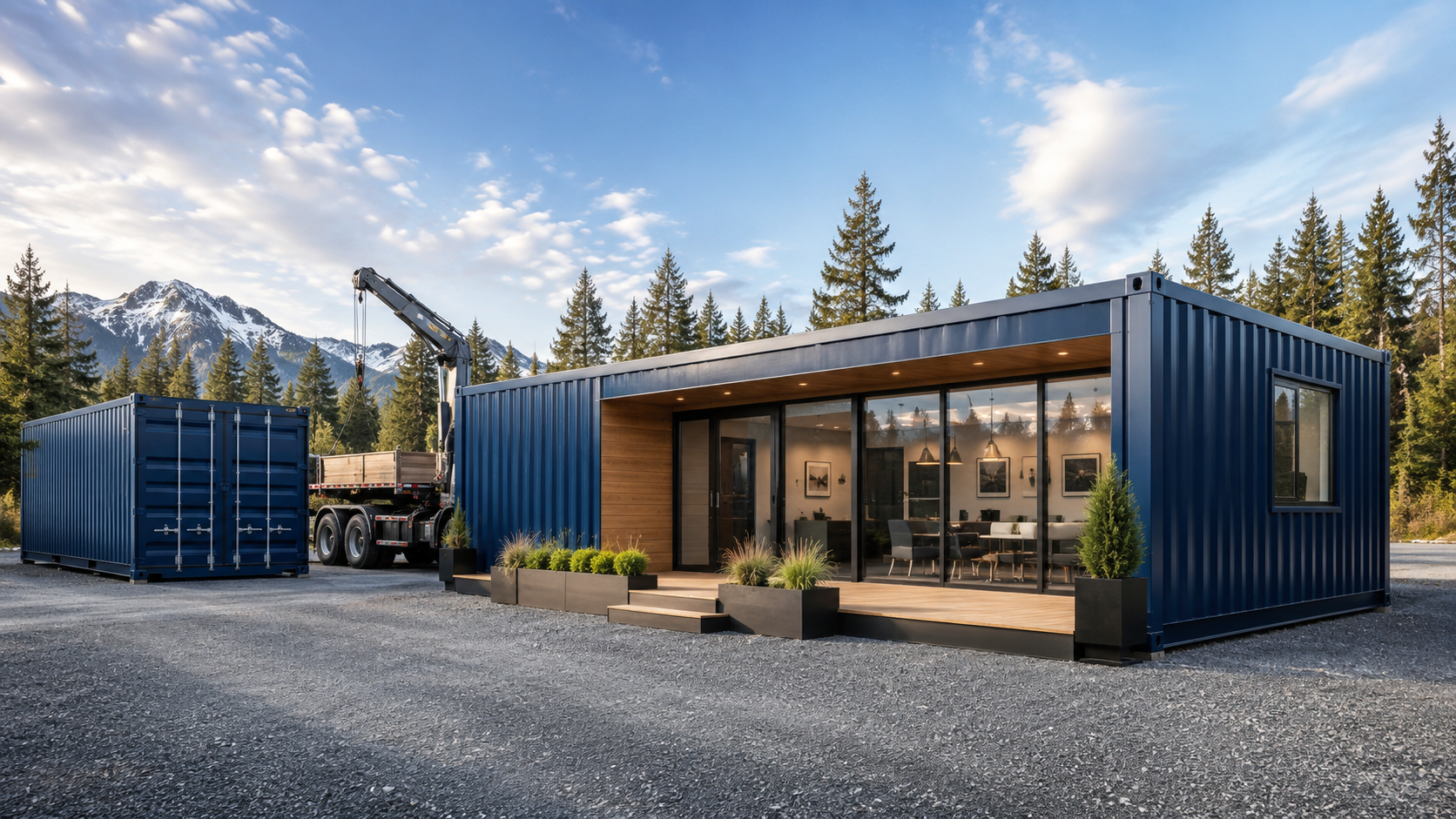 Conteneurs et solutions modulaires livrés partout au Canada