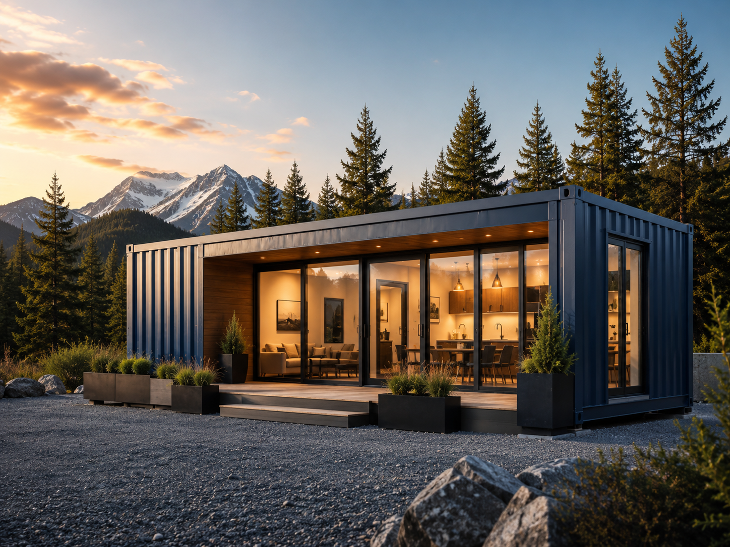Maisons et espaces modulaires